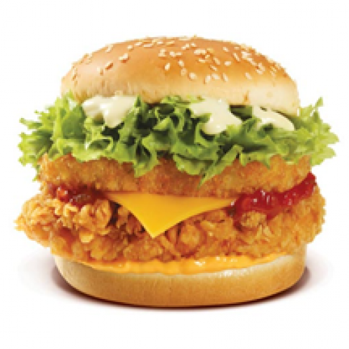 Double Chicken Burger