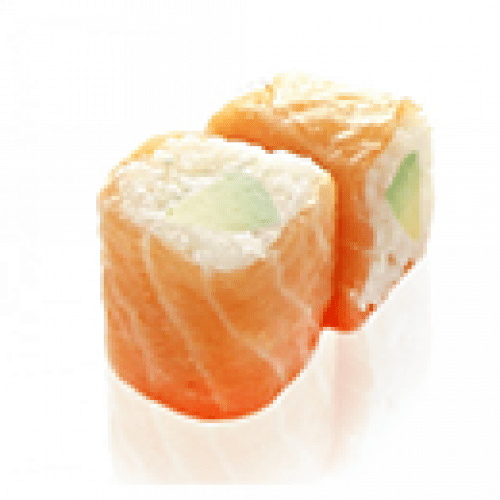 Saumon roll cheese avocat