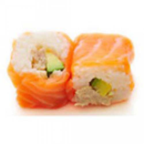 Saumon roll thon cuit avocat