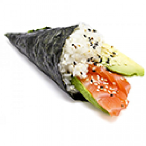Témaki saumon avocat