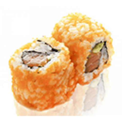 Summer tobiko orange saumon avocat cheese épicé