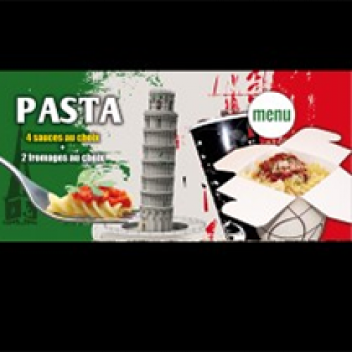 Menu pasta