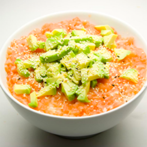 Tartare de Riz Saumon Cuit