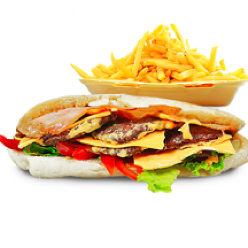 Sandwich Chaud Triple Steak Bacon