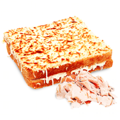 Croque Monsieur au Poulet Fumé Simple