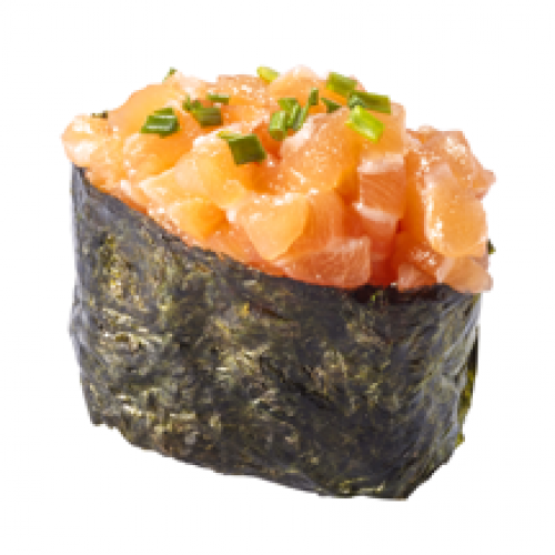 Sushis Gunkan Saumon