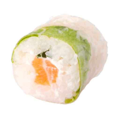Spring Roll Saumon, Fromage, Menthe x6