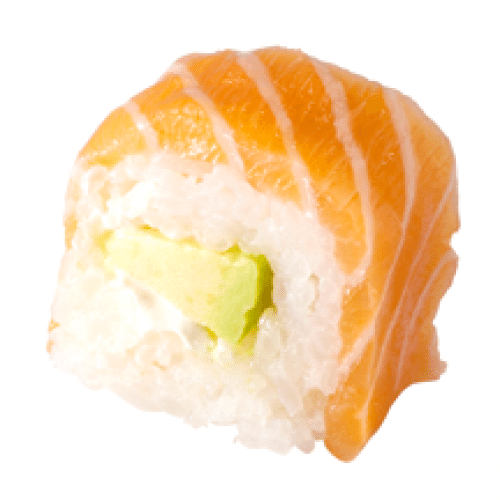 Salmon Roll Saumon, Avocat, Fromage x6