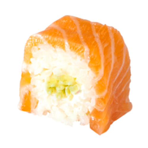 Salmon Roll Saumon, Concombre, Fromage x6