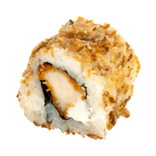 California Roll Poulet, Fromage, Oignon Crispy x6