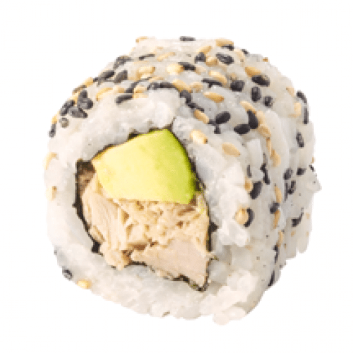 California Roll Thon Cuit, Avocat x6