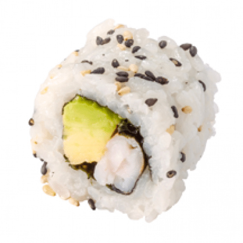 California Roll Crevette, Avocat x6