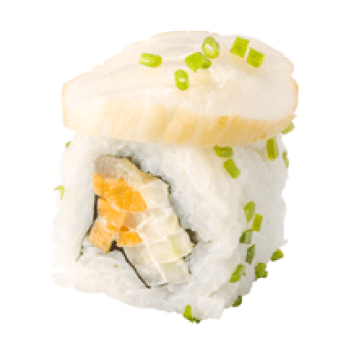 California Roll Saint-Jacques, Carotte, Concombre, Aïoli x6