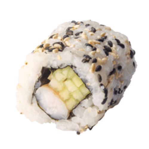 California Roll Crevette, Concombre x6