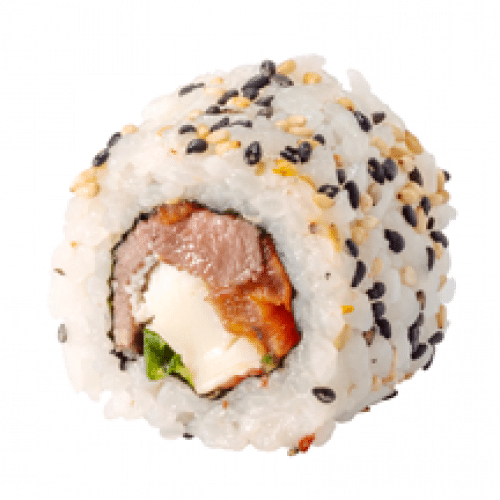 California Roll Canard Tataki, Chèvre, Miel, Tomate, Basilic x6
