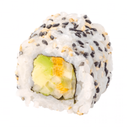 California Roll Avocat, Concombre, Carotte x6