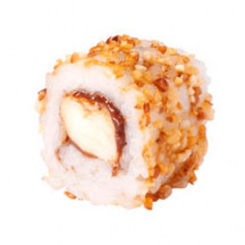 Maki Chocolat, Banane et Noisette Caramélisée x6