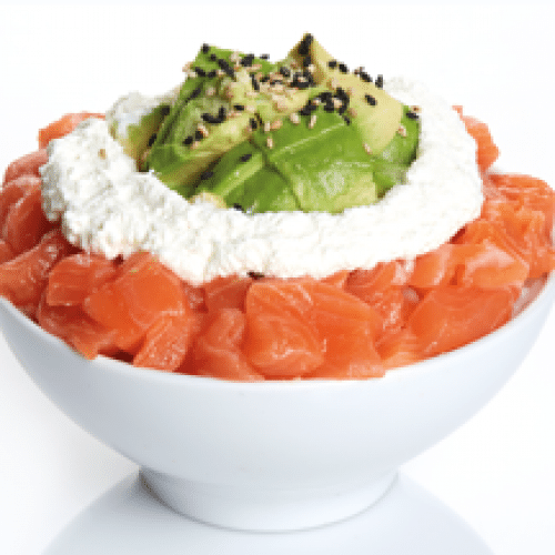 Tartare de Riz Saumon Cheese