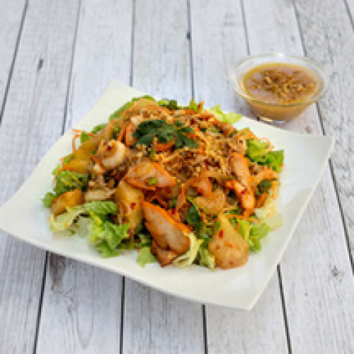Salade thaï aux poulet (épicé)