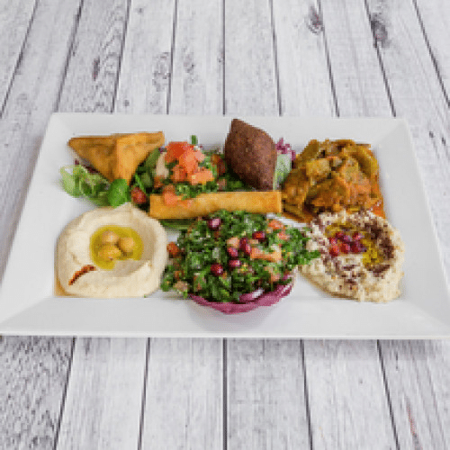 Grande assiette de hors d'œuvres