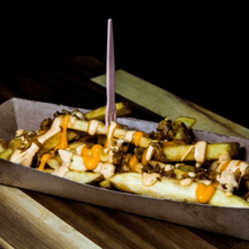 Frites Cheddar et Topping