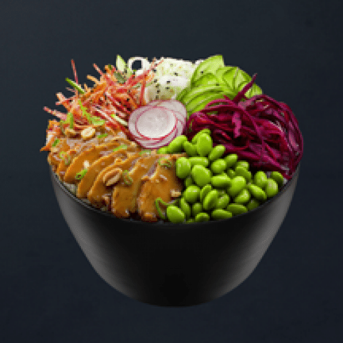 Medium Poke Bowl Poulet Teriyaki + Quinoa
