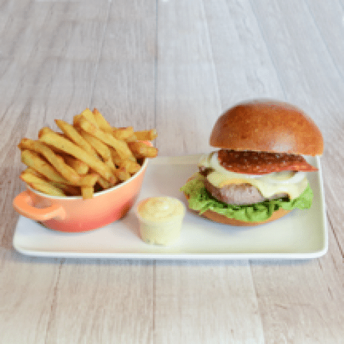Menu Burger Raclette Chorizo