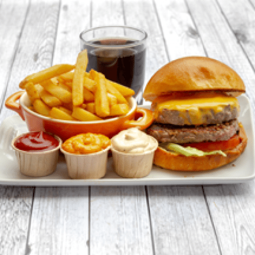 Menu Burger Ched O Poivre XL