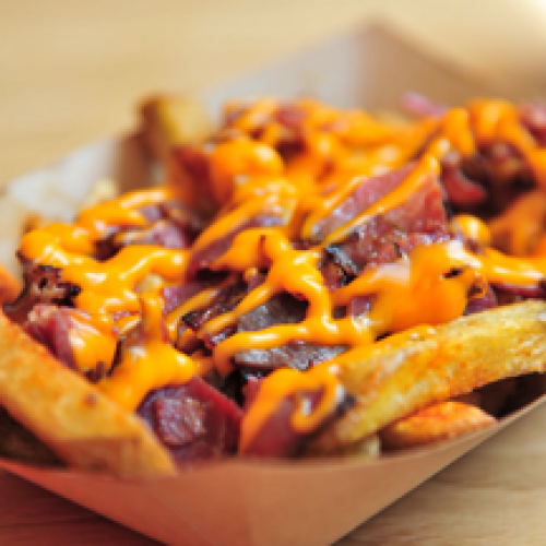 Frites Cheddar et Bacon