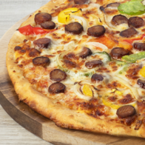 Pizza Merguez - Moelleuse - Moyenne