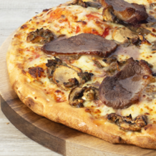 Pizza Magret Cèpes - Moelleuse - Moyenne