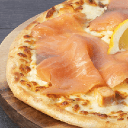 Pizza 2 Saumons - Moelleuse - Moyenne