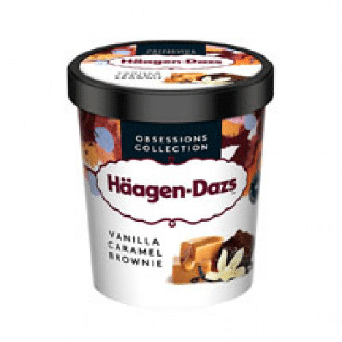 Häagen-Dazs Vanille Caramel Brownie 460ml