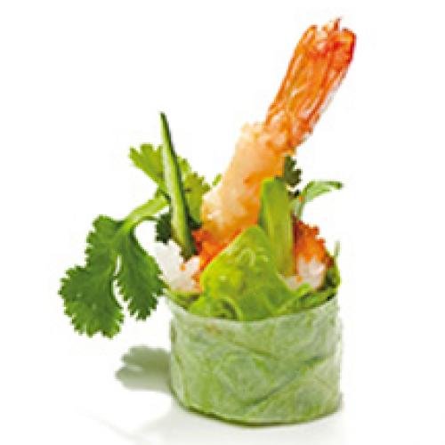 Green Roll Printemps Crevette, Coriandre et Concombre x6