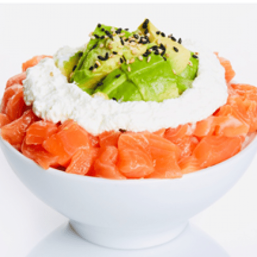 164 - Tartare Saumon Avocat Cheese