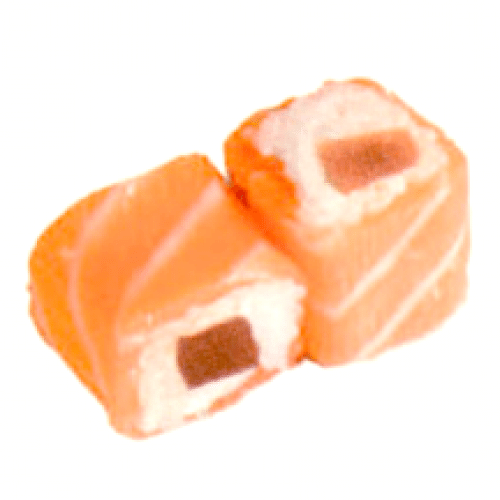 82 - Saumon Roll Saumon Fumé Cheese x8