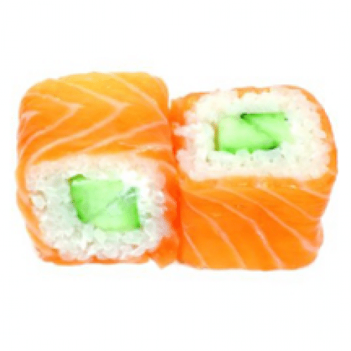 85 - Saumon Roll Avocat Concombre Cheese x8