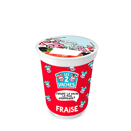 Les 2 Vaches Bio Fraise