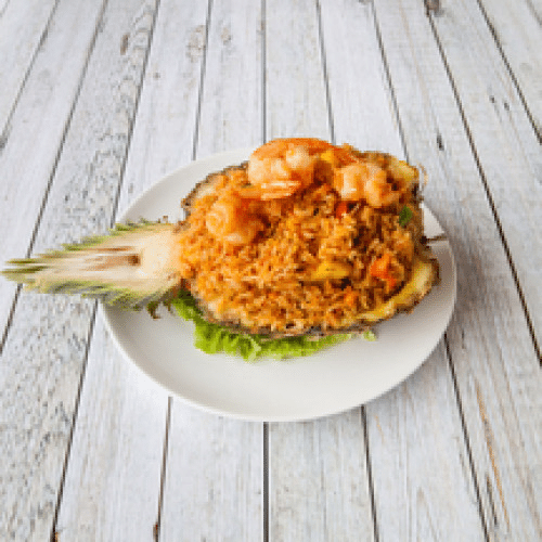 A11 - Riz Sauté aux Crevettes Thaï (Ananas Frais)