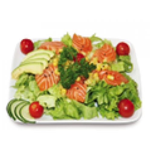 Salade saumon et avocat