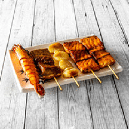 Menu brochettes B8