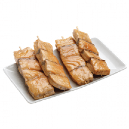 Plateau yakitori saumon