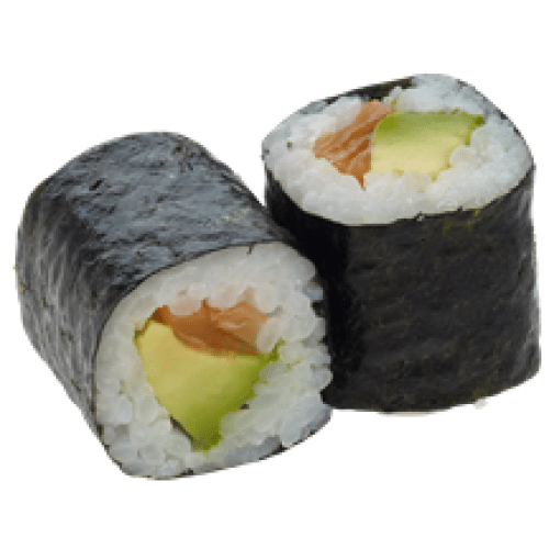 Maki classique saumon, avocat