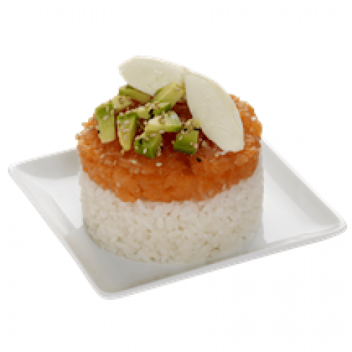 Tartare saumon fromage