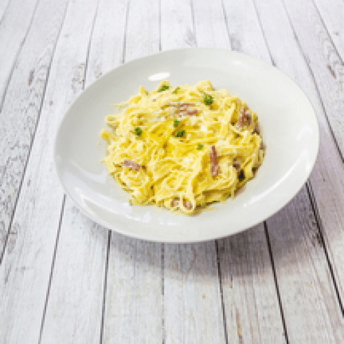 Tagliatelle carbonara