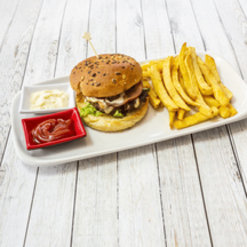 Maxi bacon burger