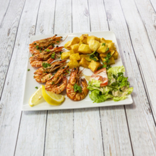 Gambas grillée
