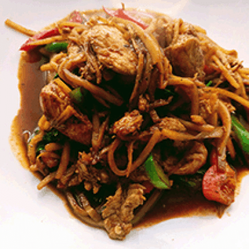 Gai Phad Bai Hoarapha