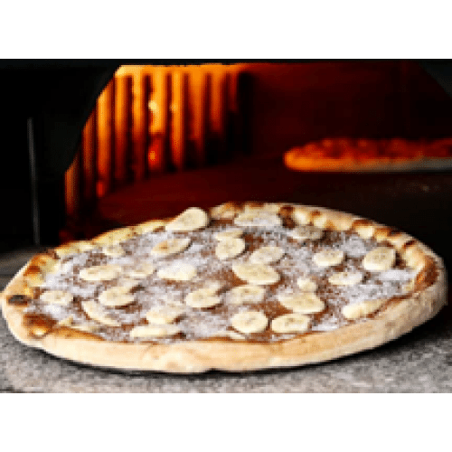 Pizza Nutella Banane Coco