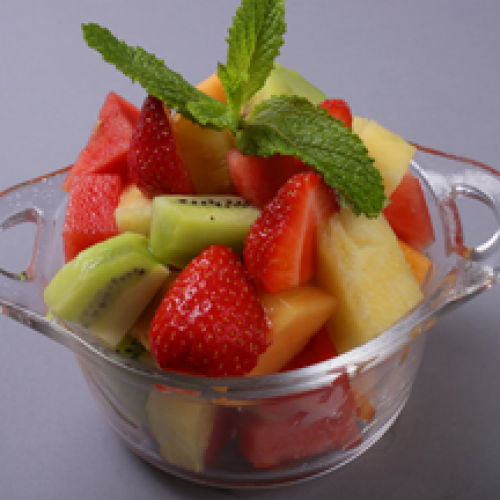 Carrés de Fruits Frais de Saison
